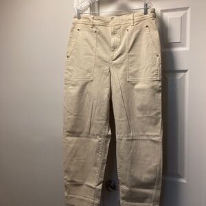 Women’s khaki denim